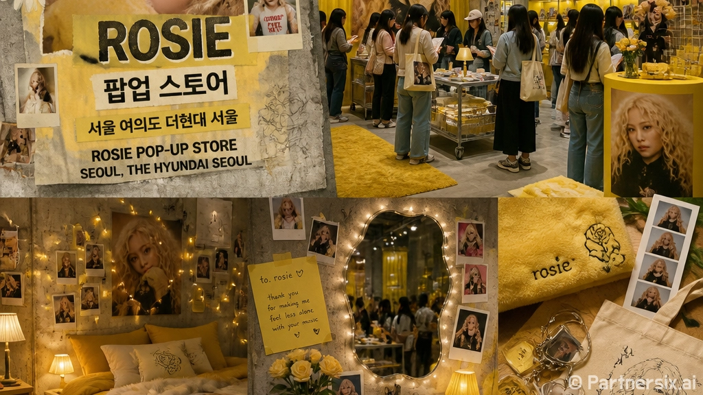 로제 팝업, 왜 팬들이 아직도 이야기하고 있을까요?