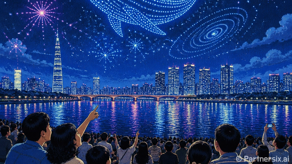 한강 드론라이트쇼, 언제 어디서 보면 제대로 즐길 수 있을까요?