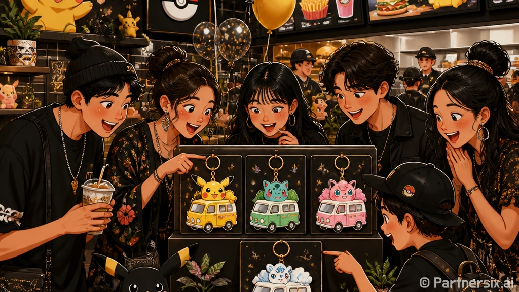 롯데리아 키링, 왜…