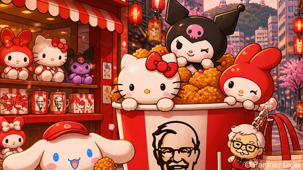 KFC 산리오 콜라…