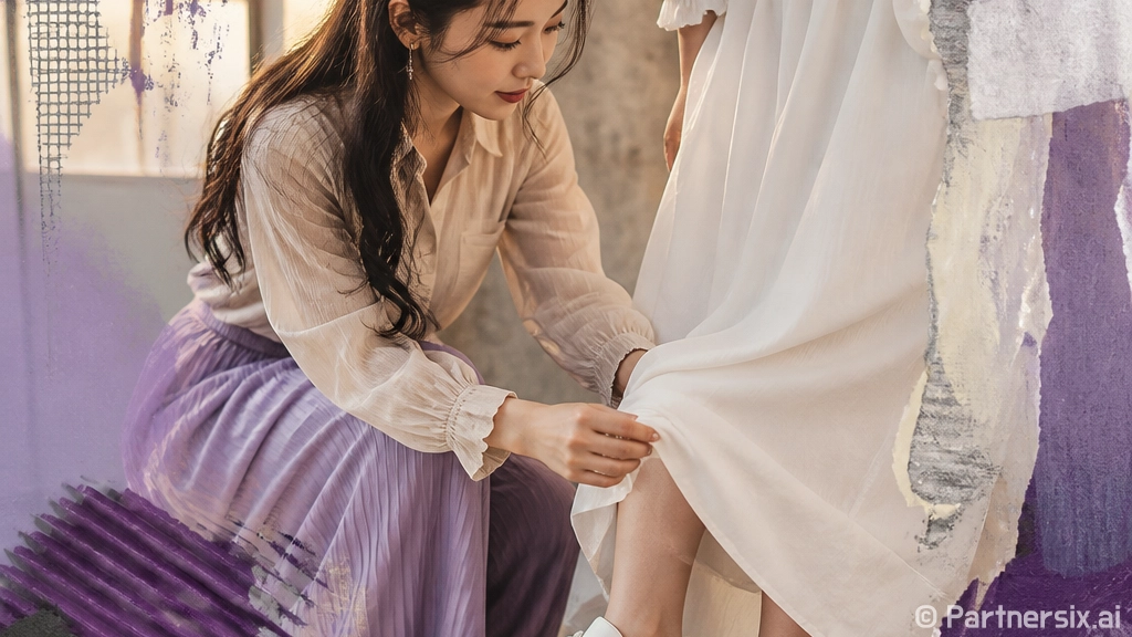 안유진 드레스 아래 운동화 반전, 왜 이렇게 화제일까요?