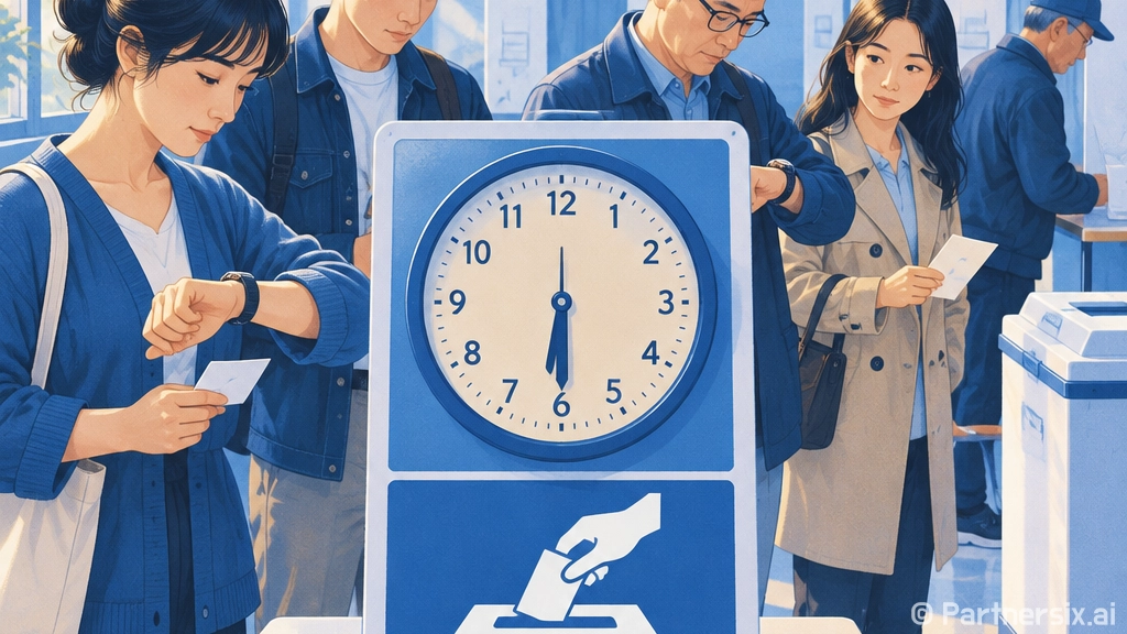 사전투표 몇시까지 가능한지 헷갈리시나요?