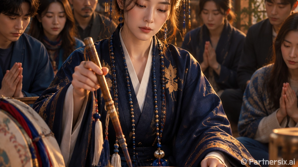 권수진 만신, 운명…