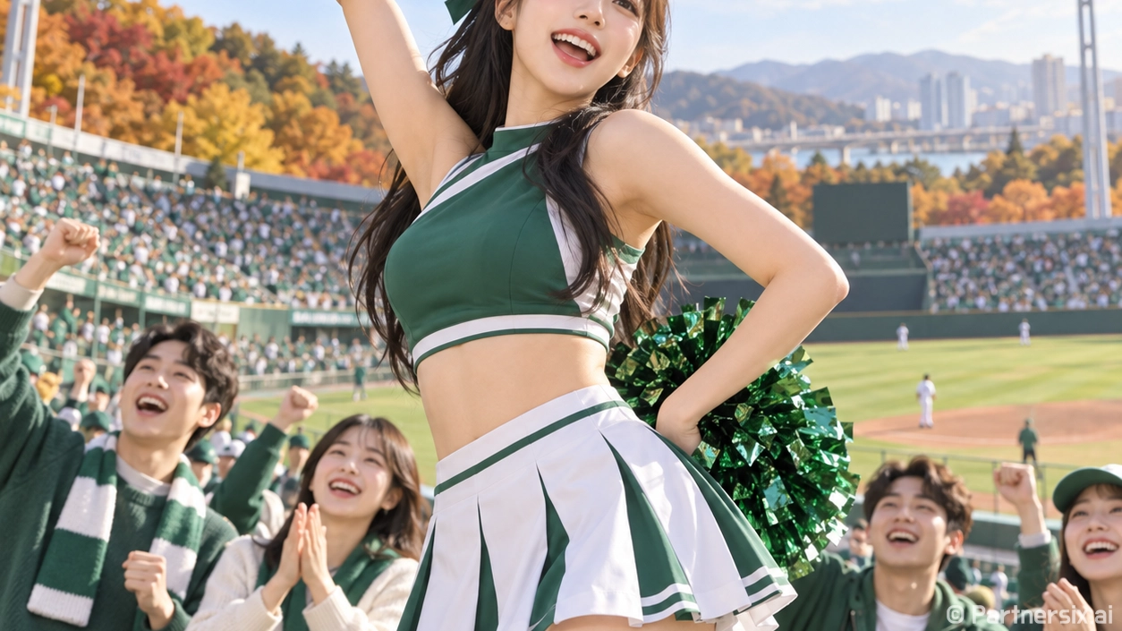 LG 트윈스 치어리더 고예지, 데뷔 1년 만에 왜 이렇게 눈에 띄나요?