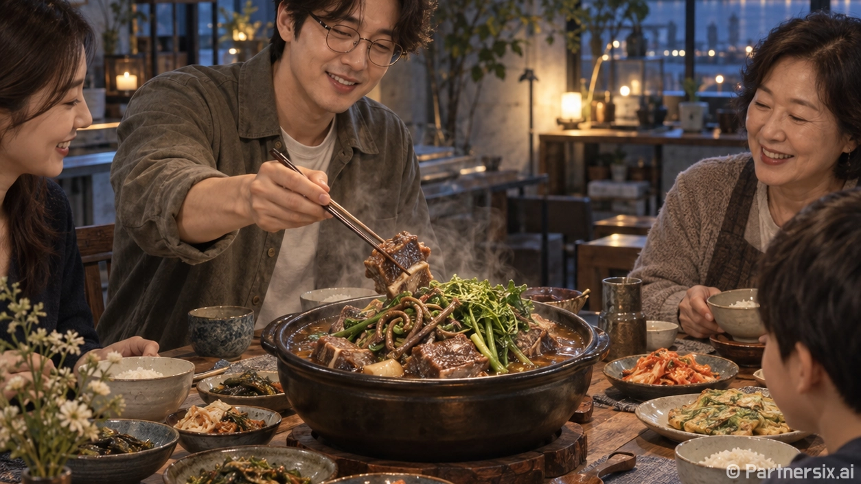 산나물소갈비찜, 왜…