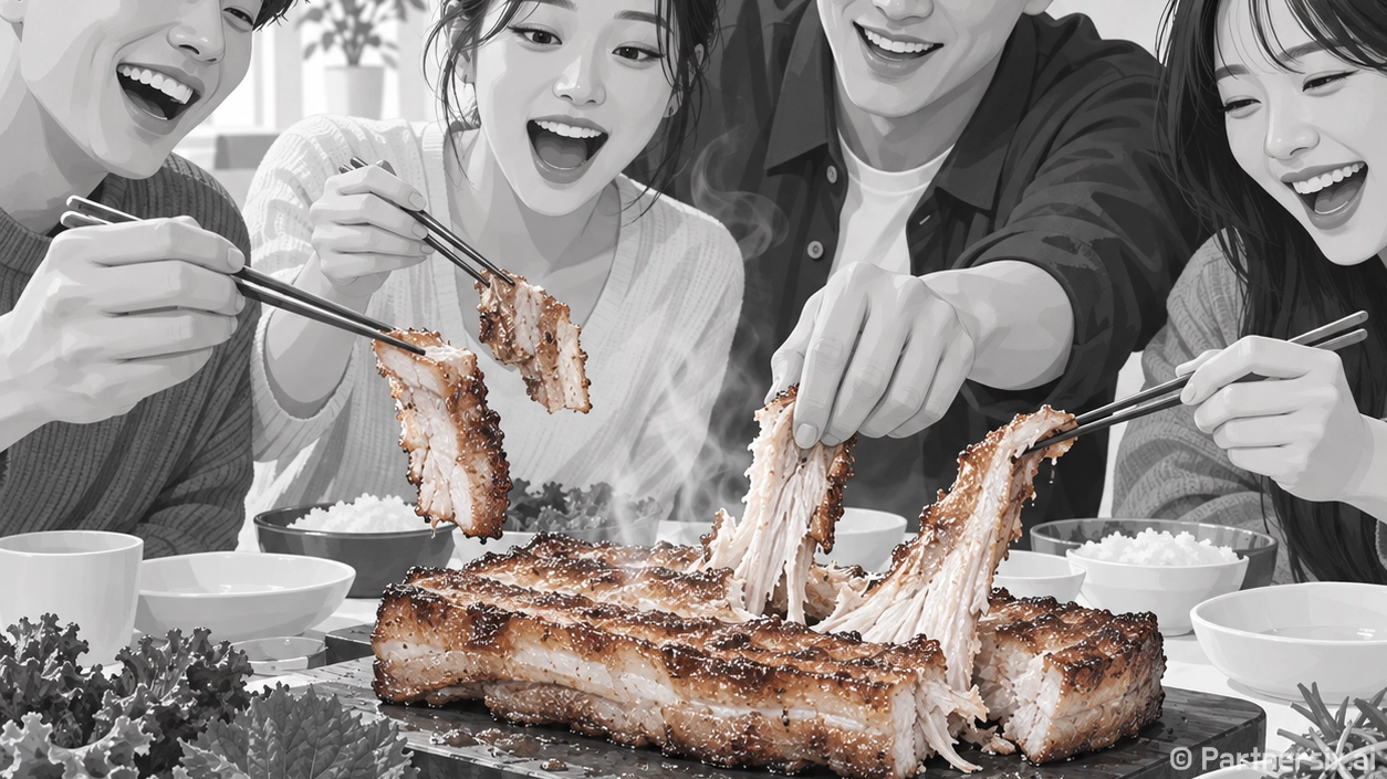 남규리 미우새 삼겹살 통째 뜯기, 왜 이렇게 화제인가요?
