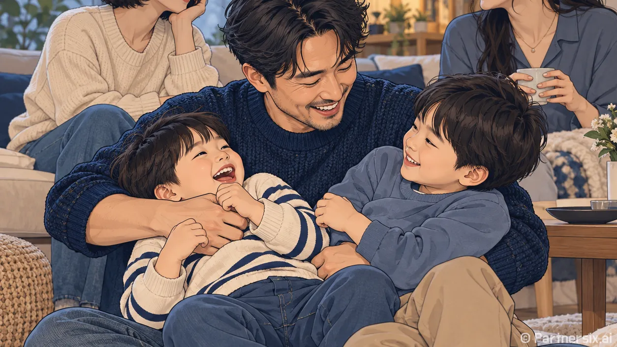 에릭, 애 둘 아빠…