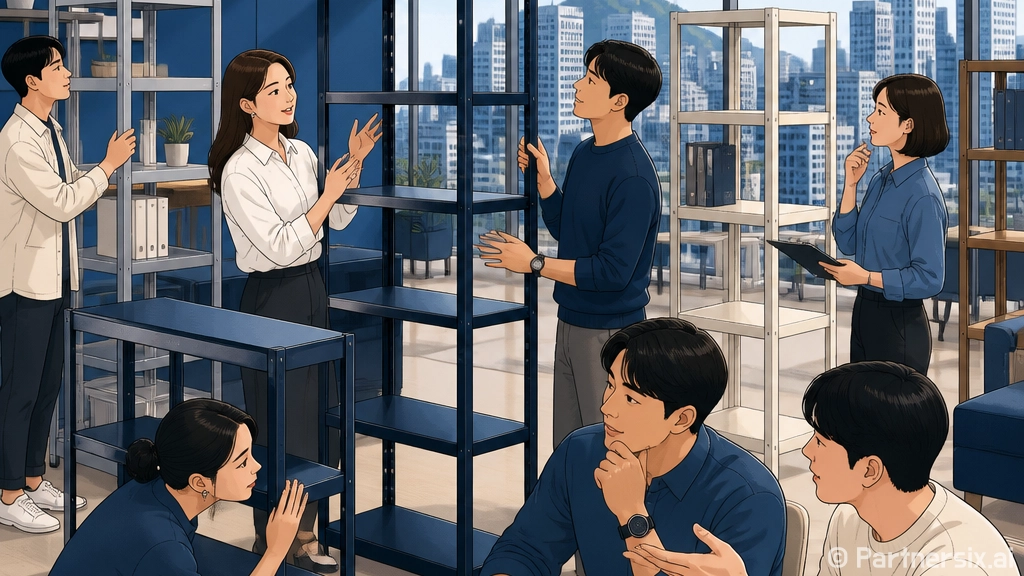 철제 책꽂이 비교하…