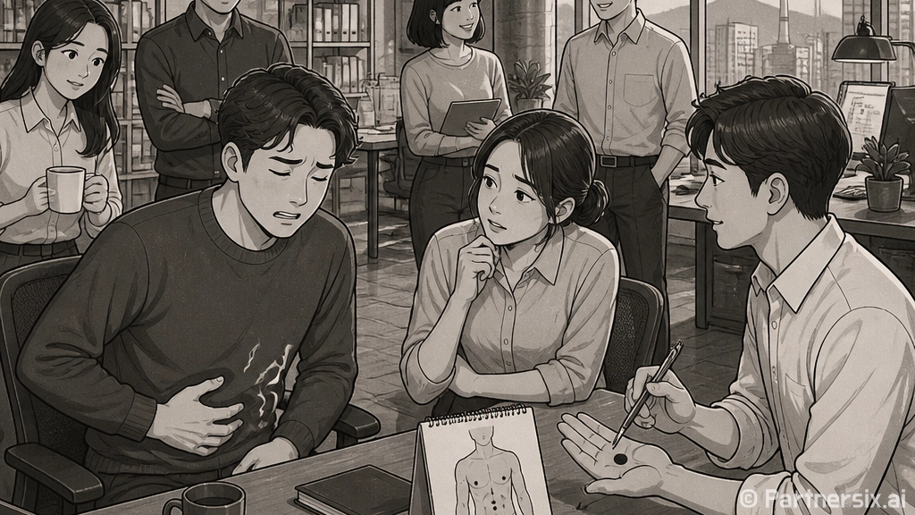 소화안될때 지압, …