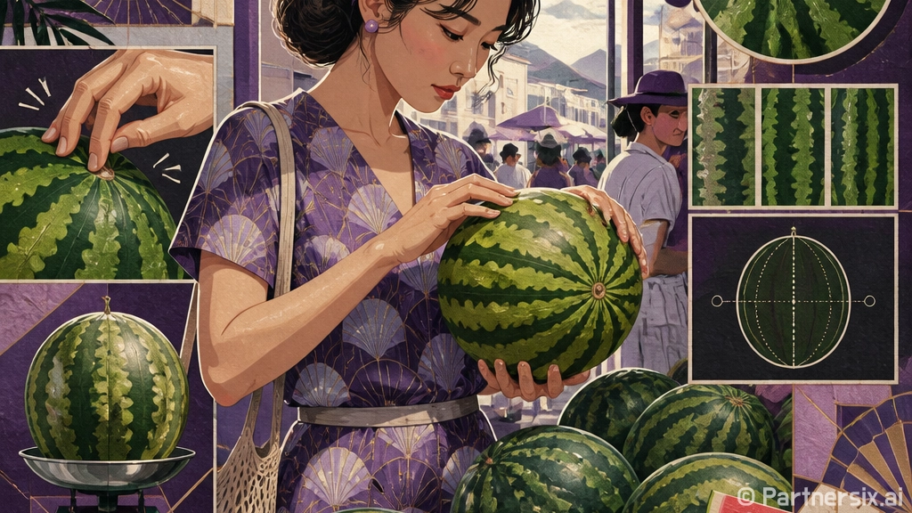 수박 고르는방법, …