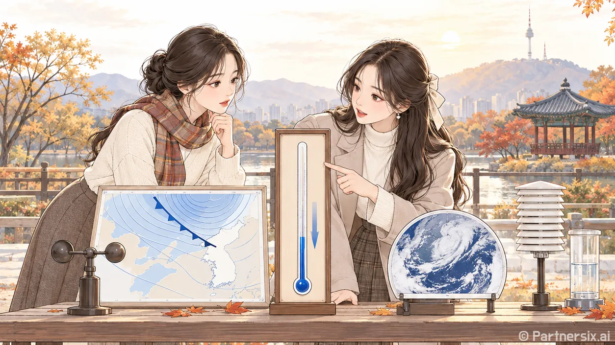 한파주의보 기준은 영하 몇 도부터일까요?