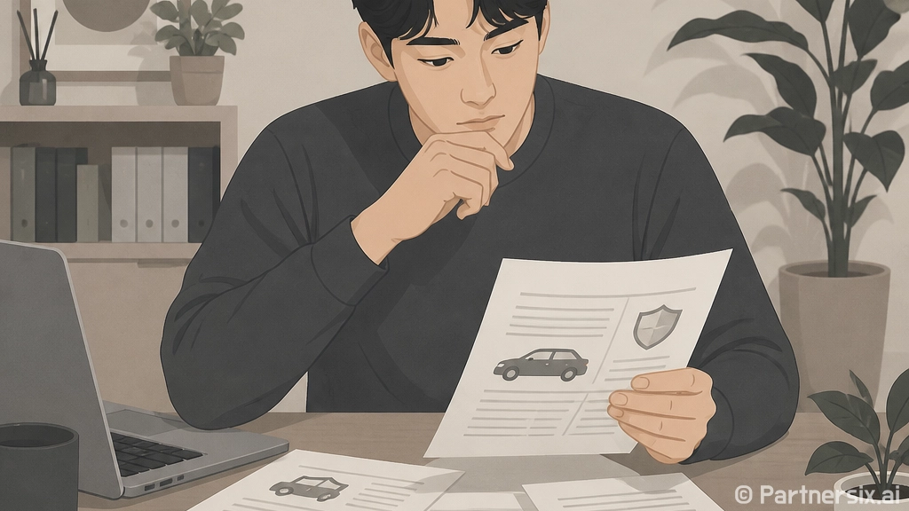 운전자보험 고를 때 가계부에서 먼저 확인할 5가지