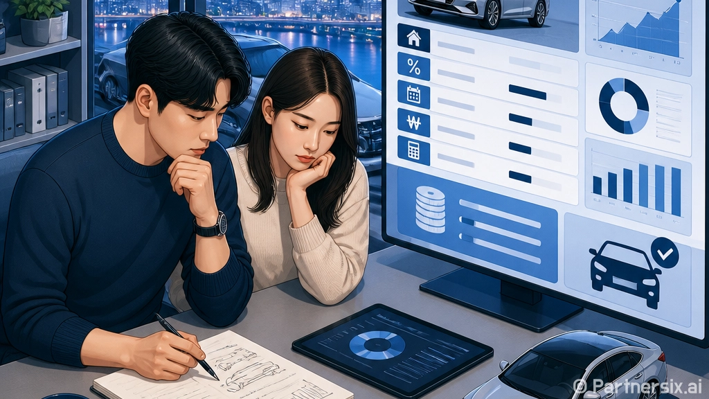 자동차대출 받기 전 가계부에서 꼭 확인할 5가지 숫자