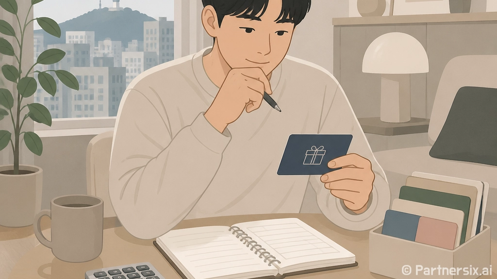 기프트카드로 새는 돈 막는 5가지 가계부 습관