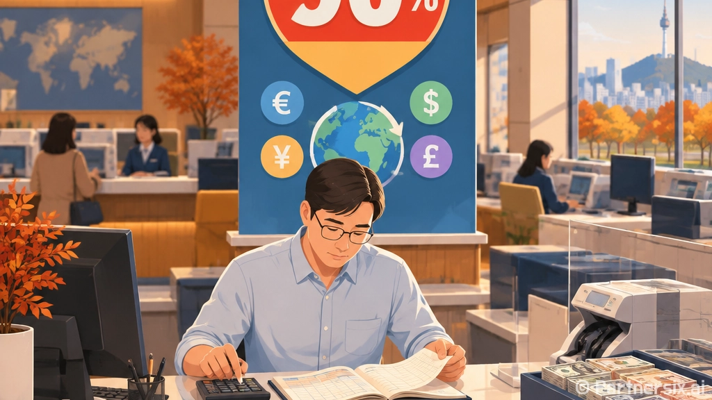 환전우대 90% 받기 전 확인할 5가지 생활 가계부 기준
