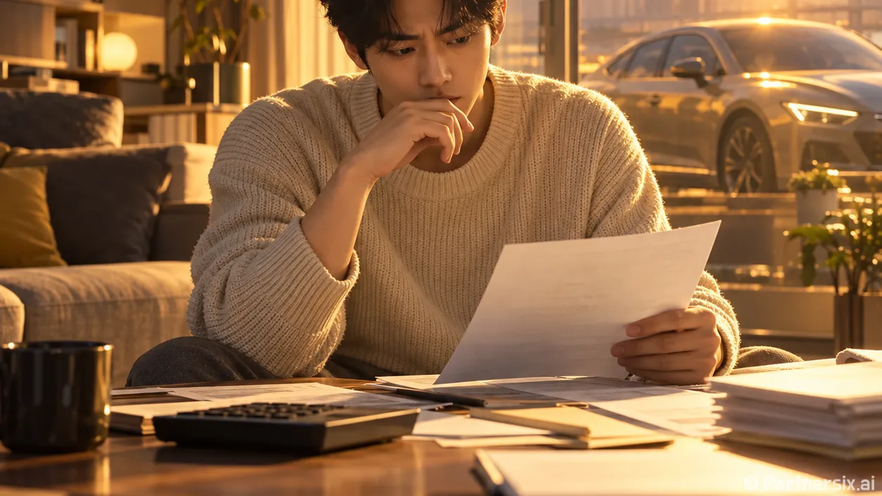 신차대출 받기 전 가계부로 확인할 4가지