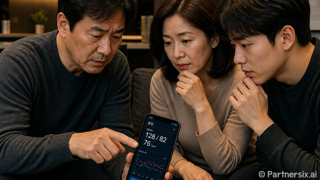 가정용 혈압계, 숫…