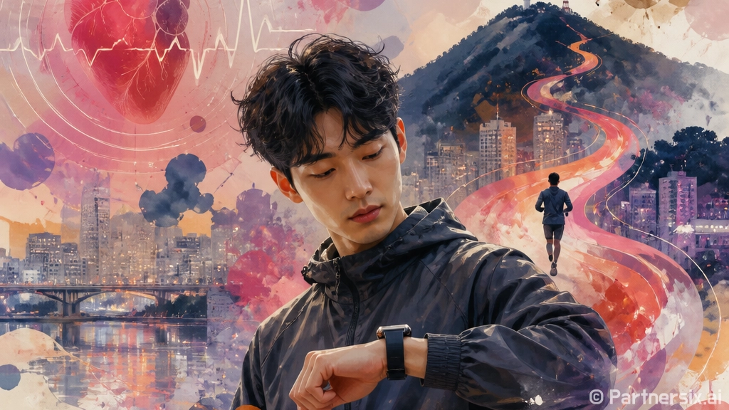 스마트워치 심박수와…