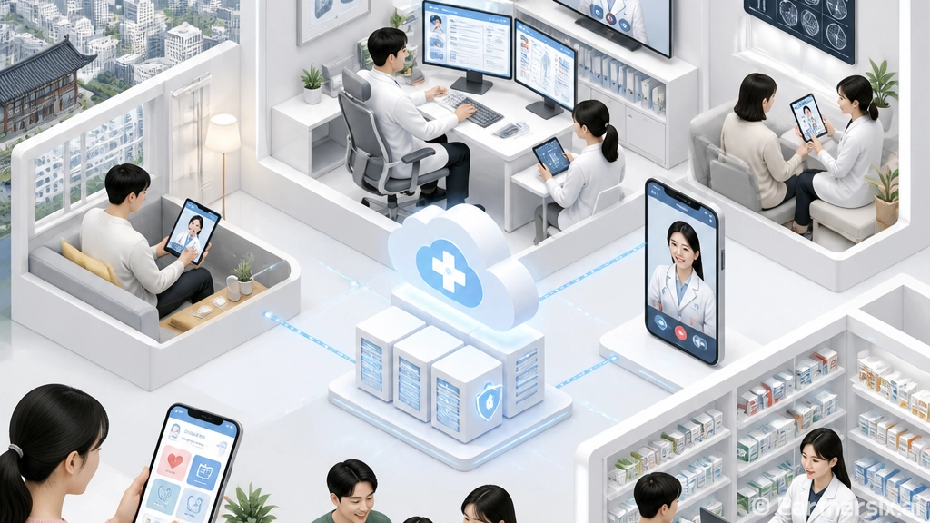 원격진료 관련주, …