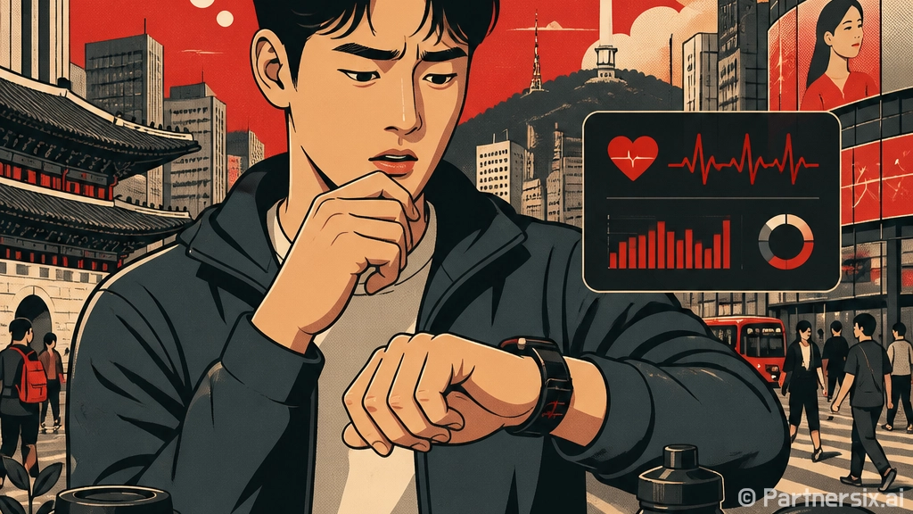 웨어러블 건강 수치…