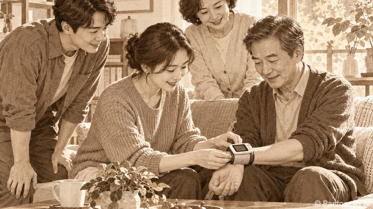 손목 혈압계 추천을…