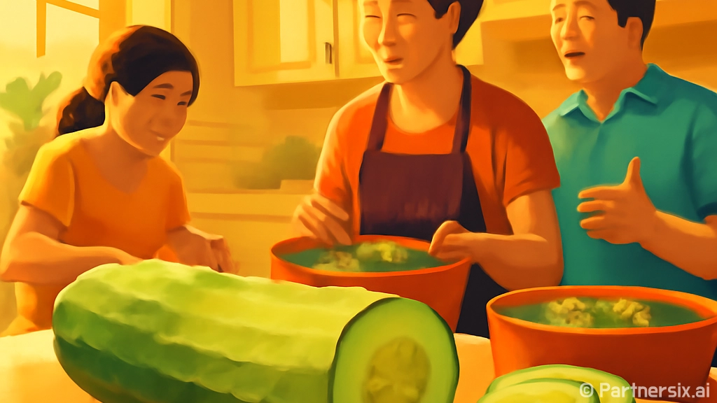 초보자를 위한 노각무침 맛있게 하는 방법, 물기 없이 아삭하게 무치는 법