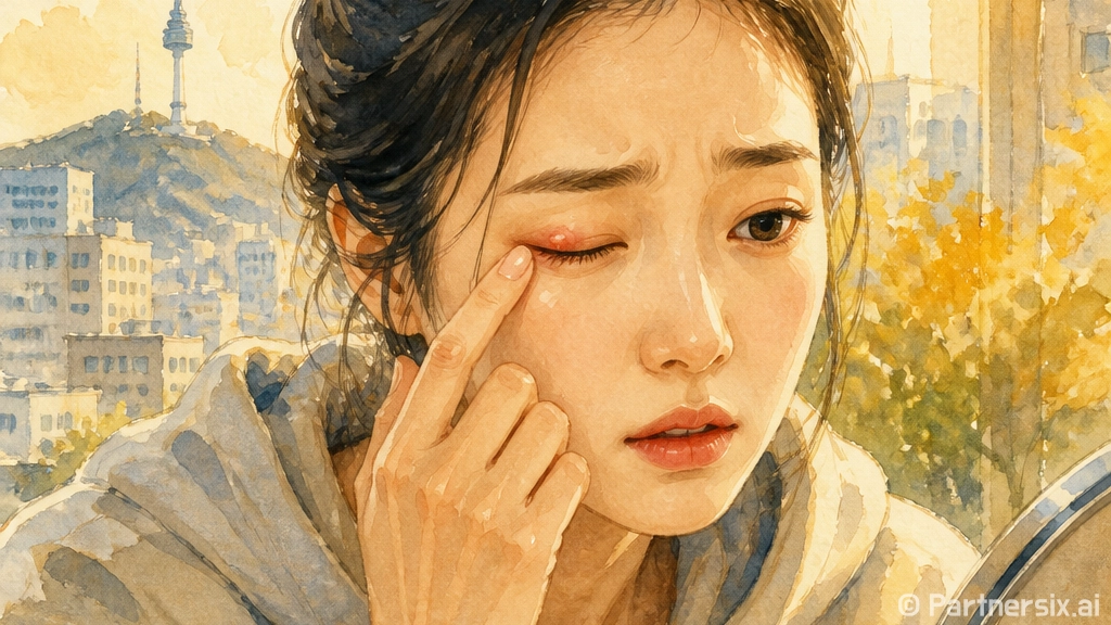 다래끼 초기증상 빨리 알아차리고 관리하는 방법