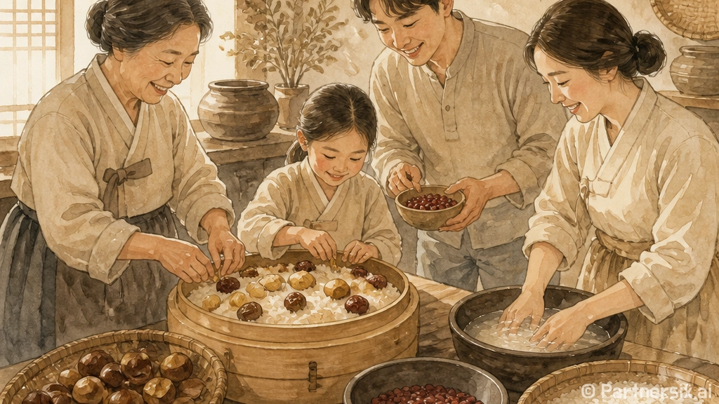 초보자를 위한 찰밥…