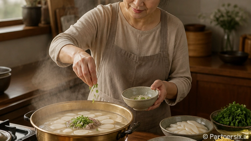 초보자를 위한 떡국 끓이는법, 깊은 국물과 쫄깃한 떡 살리는 방법