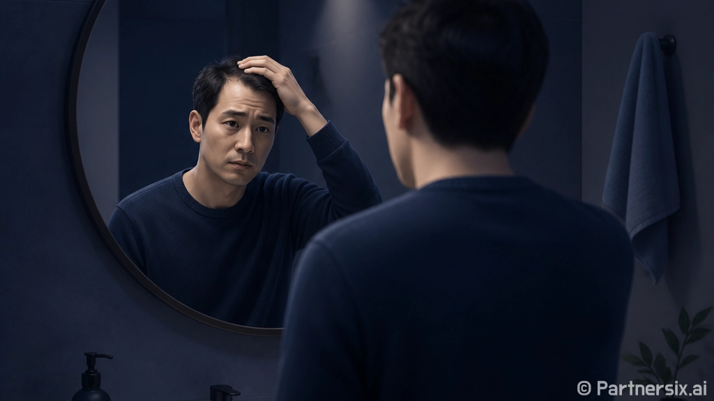 탈모약 처음 시작하…