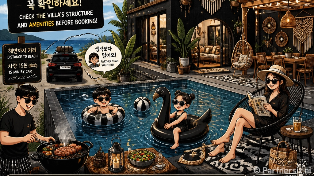 대부도풀빌라 고를 …