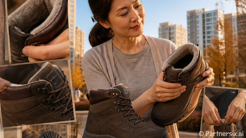 겨울 임장용 BEARPAW 부츠 고르는 방법, 발 시리지 않게 보는 기준