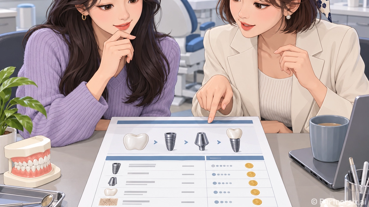 임플란트가격 비교하는 방법, 견적서에서 꼭 봐야 할 항목