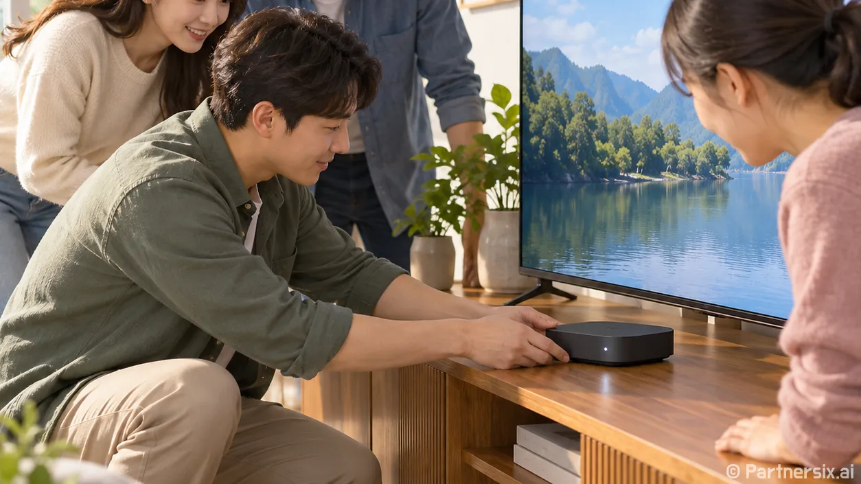 무선셋톱박스 설치하는 방법, 선 줄이고 TV 위치 자유롭게 쓰려면 이렇게