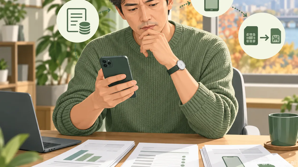 번호이동 전에 요금과 개통 순서 확인하는 방법