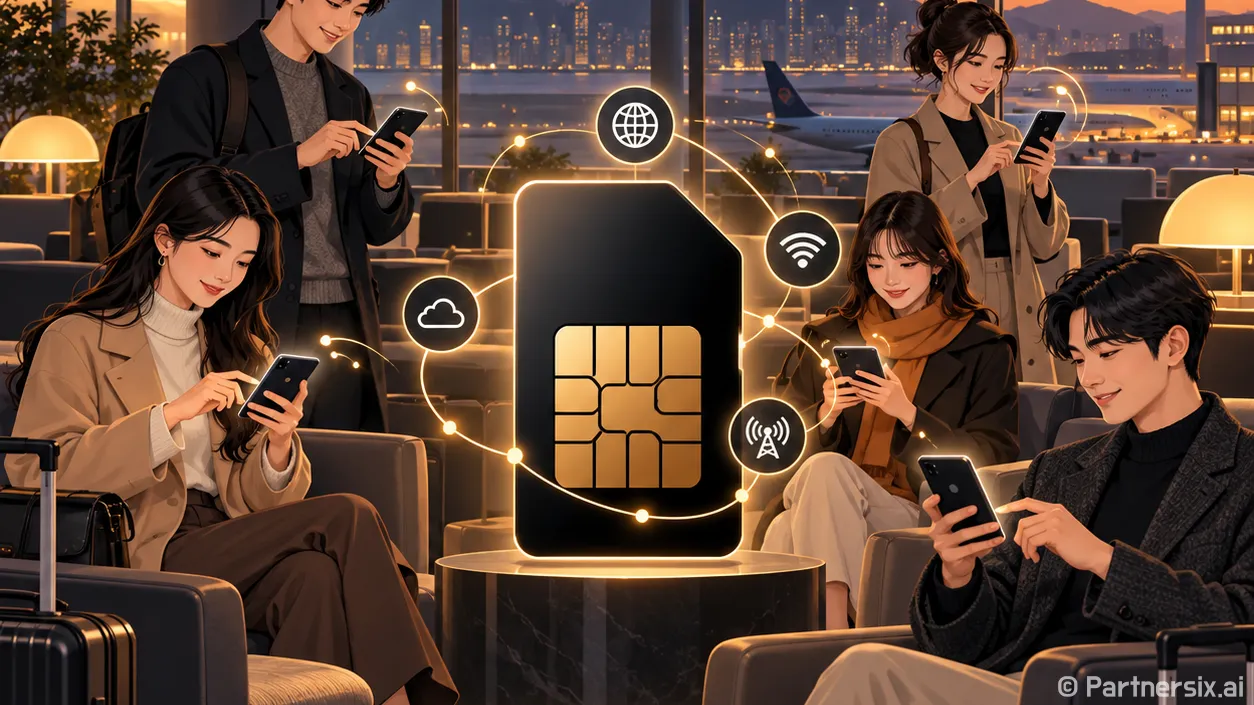 홍콩 esim 고르고 출국 전에 설치하는 방법