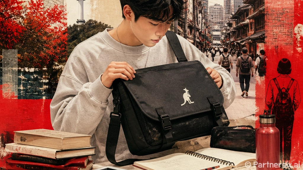 캉골 메신저백 고르…
