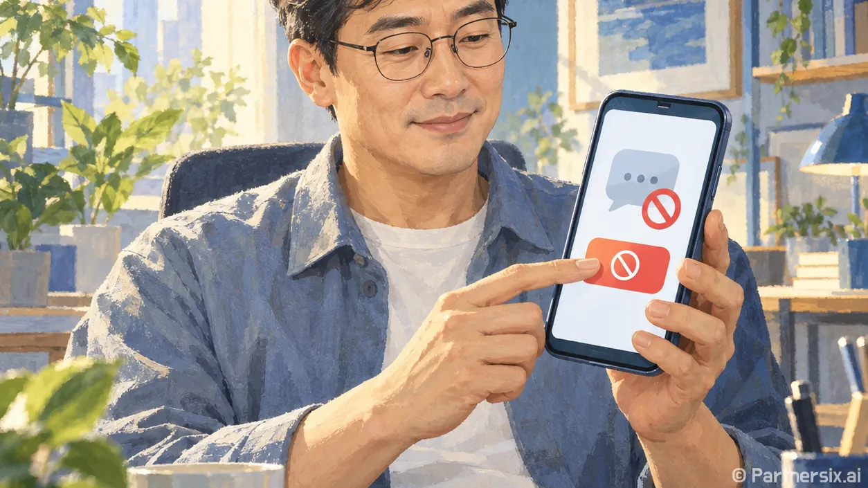 카카오톡 수신거부 제대로 처리하는 방법
