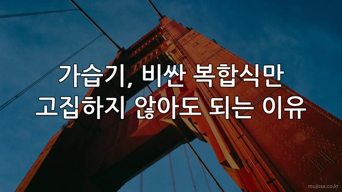 가습기, 비싼 복합식만 고집하지 않아도 되는 이유