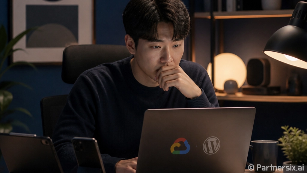 구글 워드프레스 개…
