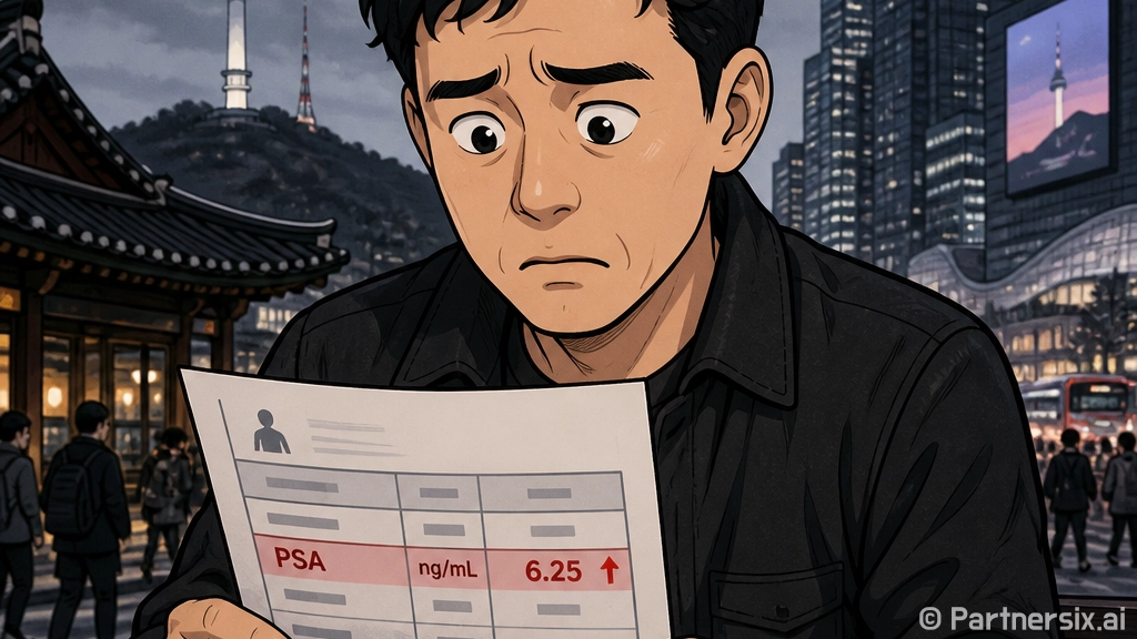 PSA수치 높게 나왔을 때 확인하는 방법