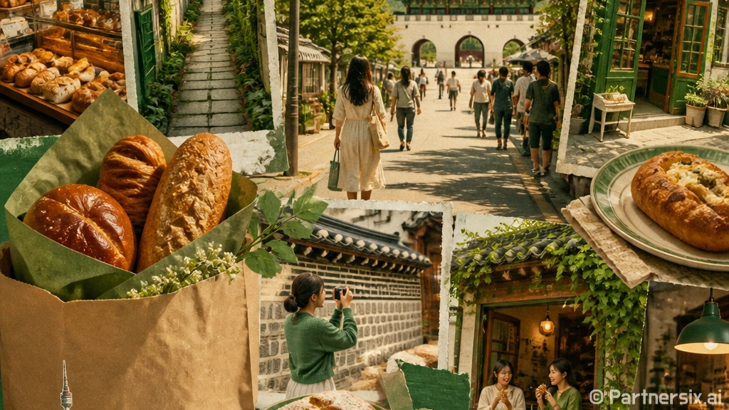 서촌 빵지순례 처음…