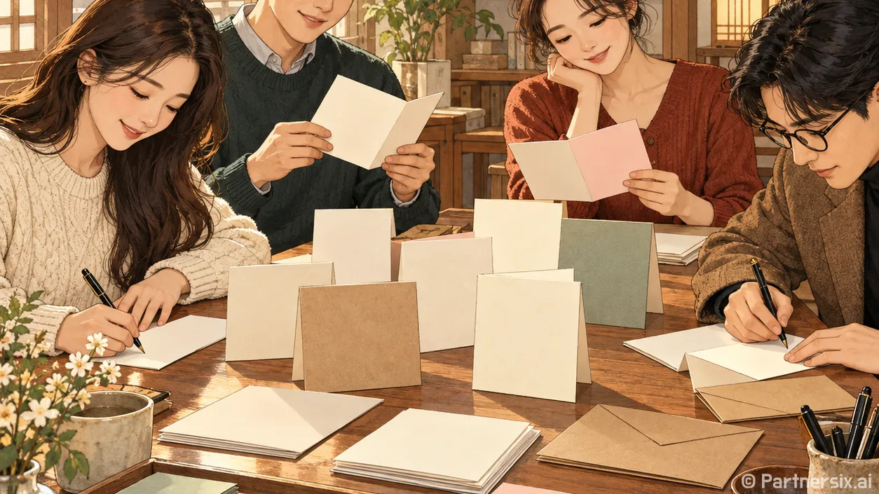 마음이 전해지는 연하장 쓰는 방법