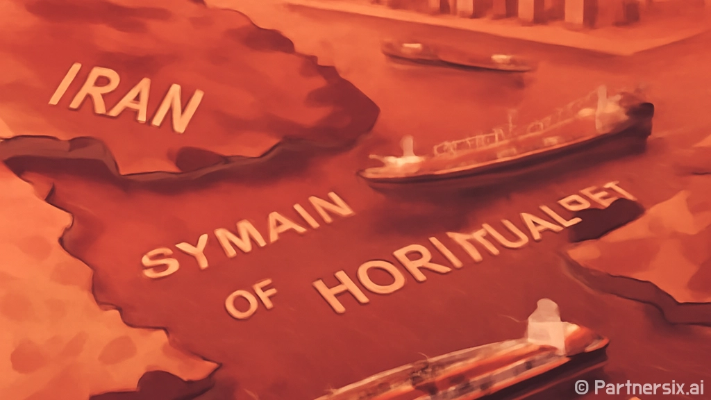 호르무즈 해협 지도…