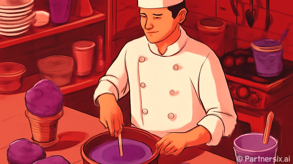 우베 맛을 즐기는 …