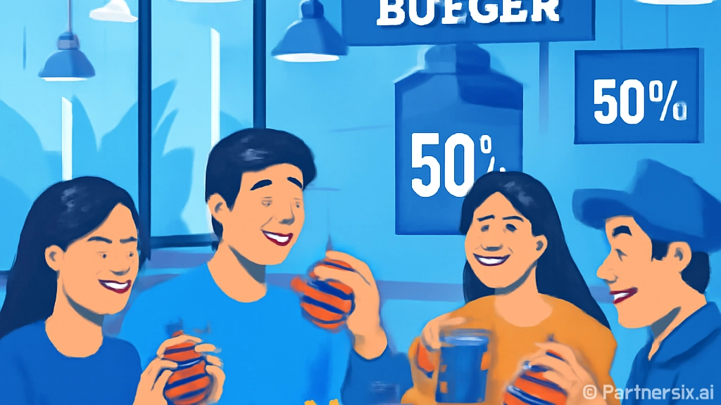 롯데리아 50% 할…