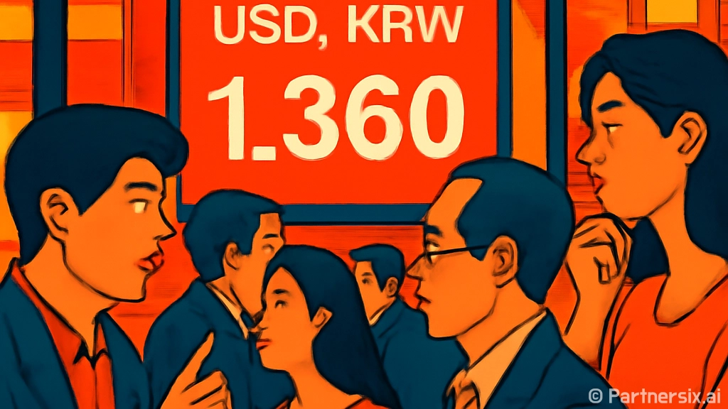 달러환율 1,360…