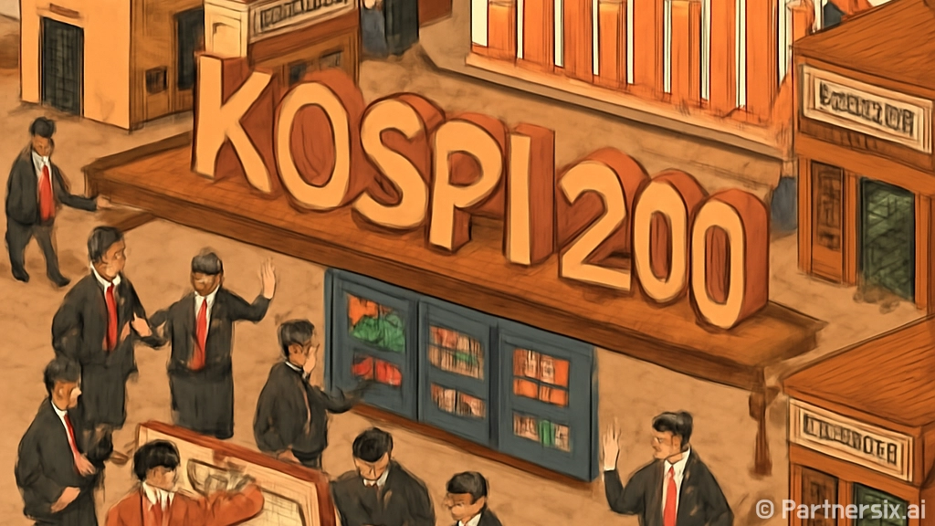 코스피200을 볼 …