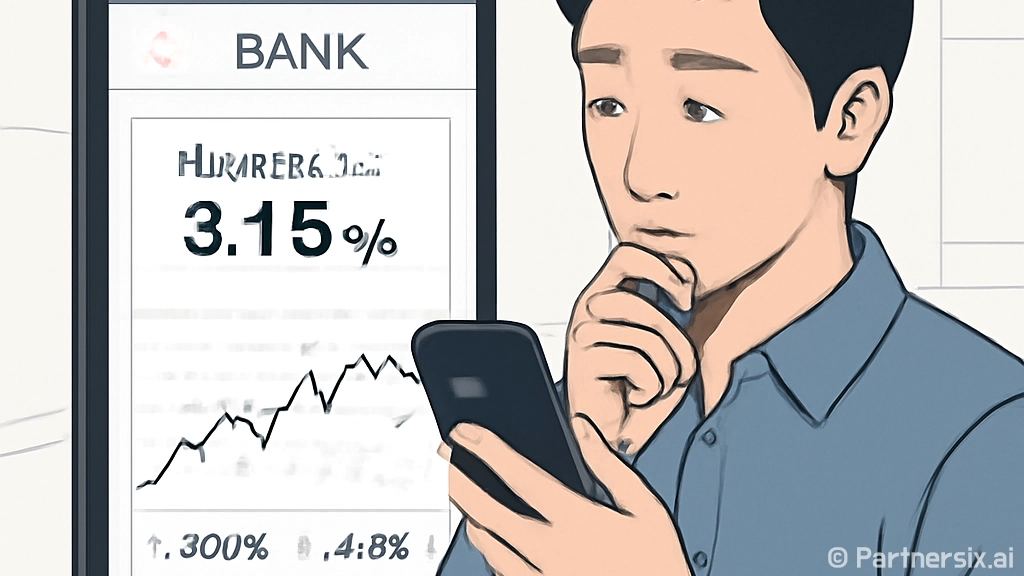 정기예금금리 볼 때…