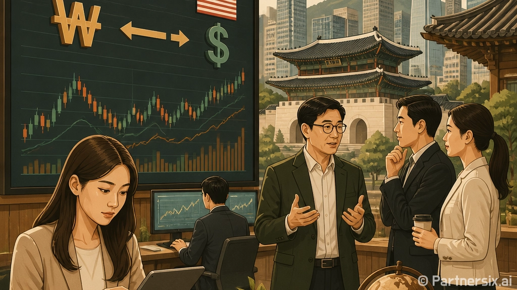 달러환율을 볼 때 …